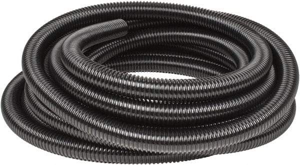 Hubbell Wiring Device-Kellems - 1-1/2" Trade Size, 50' Long, Flexible Liquidtight Conduit - PVC, 40.3mm ID, Black - Exact Tool & Supply
