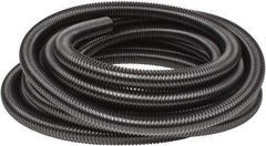 Hubbell Wiring Device-Kellems - 1-1/2" Trade Size, 50' Long, Flexible Liquidtight Conduit - PVC, 40.3mm ID, Black - Exact Tool & Supply