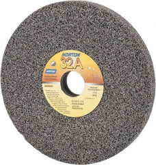 Norton - 8" Diam x 1-1/4" Hole x 3/4" Thick, G Hardness, 46 Grit Surface Grinding Wheel - Aluminum Oxide, Type 1, Coarse Grade, 3,105 Max RPM, Vitrified Bond, No Recess - Exact Tool & Supply