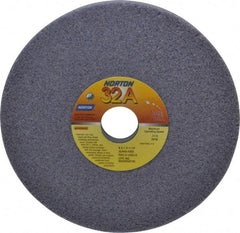Norton - 8" Diam x 1-1/4" Hole x 1" Thick, I Hardness, 46 Grit Surface Grinding Wheel - Aluminum Oxide, Type 5, Coarse Grade, 3,105 Max RPM, Vitrified Bond, One-Side Recess - Exact Tool & Supply