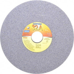 Norton - 8" Diam x 1-1/4" Hole x 1" Thick, K Hardness, 46 Grit Surface Grinding Wheel - Aluminum Oxide, Type 1, Coarse Grade, 3,600 Max RPM, Vitrified Bond, No Recess - Exact Tool & Supply