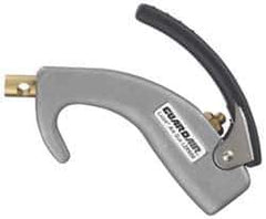 Guardair - 120 Max psi Venturi Nozzle Thumb Lever Blow Gun - 1/4 NPT, Aluminum - Exact Tool & Supply