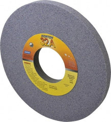 Norton - 10" Diam x 3" Hole x 3/4" Thick, K Hardness, 46 Grit Surface Grinding Wheel - Aluminum Oxide, Type 1, Coarse Grade, 2,485 Max RPM, Vitrified Bond, No Recess - Exact Tool & Supply