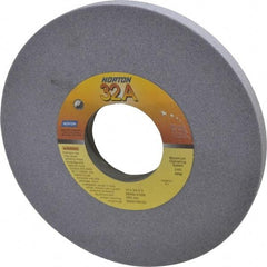 Norton - 10" Diam x 3" Hole x 3/4" Thick, K Hardness, 60 Grit Surface Grinding Wheel - Aluminum Oxide, Type 1, Medium Grade, 2,485 Max RPM, Vitrified Bond, No Recess - Exact Tool & Supply
