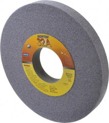 Norton - 10" Diam x 3" Hole x 1" Thick, J Hardness, 46 Grit Surface Grinding Wheel - Aluminum Oxide, Type 1, Coarse Grade, 2,485 Max RPM, Vitrified Bond, No Recess - Exact Tool & Supply