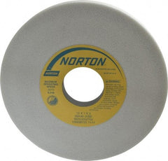 Norton - 12" Diam x 3" Hole x 1" Thick, J Hardness, 46 Grit Surface Grinding Wheel - Aluminum Oxide, Type 1, Coarse Grade, 2,070 Max RPM, Vitrified Bond, No Recess - Exact Tool & Supply