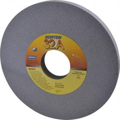 Norton - 12" Diam x 3" Hole x 1" Thick, H Hardness, 60 Grit Surface Grinding Wheel - Aluminum Oxide, Type 1, Medium Grade, 2,070 Max RPM, Vitrified Bond, No Recess - Exact Tool & Supply