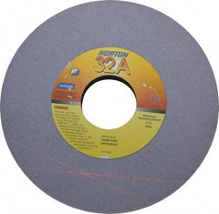 Norton - 12" Diam x 3" Hole x 1" Thick, I Hardness, 60 Grit Surface Grinding Wheel - Aluminum Oxide, Type 1, Medium Grade, 2,070 Max RPM, Vitrified Bond, No Recess - Exact Tool & Supply