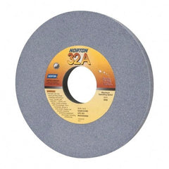 Norton - 12" Diam x 3" Hole x 1" Thick, K Hardness, 60 Grit Surface Grinding Wheel - Aluminum Oxide, Type 1, Medium Grade, 2,070 Max RPM, Vitrified Bond, No Recess - Exact Tool & Supply