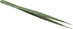 Dumont Minute Man - 5-1/2" OAL SS Assembly Tweezers - Stainless Steel, SS Pattern - Exact Tool & Supply