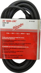 Milwaukee Tool - Power Drill Quik-Lok Cord Set - For All Magnum Drills - Exact Tool & Supply