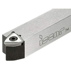 Iscar - SWDP, Right Hand Cut, 45° Lead Angle, 16mm Shank Height x 16mm Shank Width, Indexable Turning Toolholder - 150mm OAL, WP.. Insert Compatibility, Series Isoturn - Exact Tool & Supply