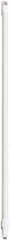 Remco - 53 x 1" Fiberglass Squeegee Handle - European Threaded Connection, White - Exact Tool & Supply