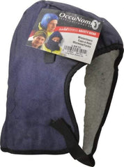 OccuNomix - Universal Size, Navy Blue, Underneath Hard Hat Winter Liner - Long Neck Length, 2 Layer - Exact Tool & Supply