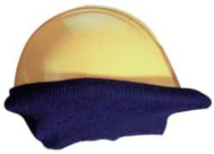 OccuNomix - Universal Size, High Visibility Orange, Over Hard Hat Full Face Protector Winter Liner - 1 Layer - Exact Tool & Supply