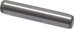 Value Collection - 1/16" Diam x 5/16" Pin Length Grade 8 Alloy Steel Standard Dowel Pin - C 50-58 Hardness, 800 Lb Breaking Strength, 1 Beveled & 1 Rounded End - Exact Tool & Supply