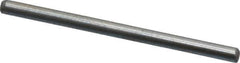Value Collection - 1/16" Diam x 1" Pin Length Grade 8 Alloy Steel Standard Dowel Pin - C 50-58 Hardness, 800 Lb Breaking Strength, 1 Beveled & 1 Rounded End - Exact Tool & Supply