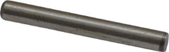Value Collection - 1/8" Diam x 1" Pin Length Grade 8 Alloy Steel Standard Dowel Pin - C 50-58 Hardness, 3,200 Lb Breaking Strength, 1 Beveled & 1 Rounded End - Exact Tool & Supply