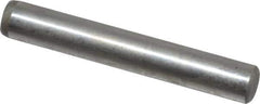 Value Collection - 3/16" Diam x 1-1/4" Pin Length Grade 8 Alloy Steel Standard Dowel Pin - C 50-58 Hardness, 7,200 Lb Breaking Strength, 1 Beveled & 1 Rounded End - Exact Tool & Supply