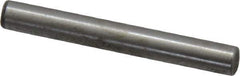 Value Collection - 3/16" Diam x 1-1/2" Pin Length Grade 8 Alloy Steel Standard Dowel Pin - C 50-58 Hardness, 7,200 Lb Breaking Strength, 1 Beveled & 1 Rounded End - Exact Tool & Supply
