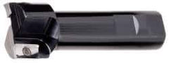 Kyocera - 1-1/4" Cut Diam, 0.64" Max Depth of Cut, 1" Shank Diam, 4.433" OAL, Indexable Square Shoulder End Mill - APET 1604 Inserts, Weldon Shank, 90° Lead Angle, Through Coolant - Exact Tool & Supply