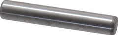 Value Collection - 1/4" Diam x 1-1/2" Pin Length Grade 8 Alloy Steel Standard Dowel Pin - C 50-58 Hardness, 12,800 Lb Breaking Strength, 1 Beveled & 1 Rounded End - Exact Tool & Supply