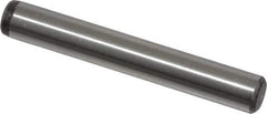 Value Collection - 1/4" Diam x 1-3/4" Pin Length Grade 8 Alloy Steel Standard Dowel Pin - C 50-58 Hardness, 12,800 Lb Breaking Strength, 1 Beveled & 1 Rounded End - Exact Tool & Supply