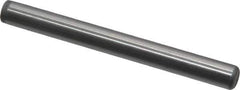 Value Collection - 1/4" Diam x 2-1/2" Pin Length Grade 8 Alloy Steel Standard Dowel Pin - C 50-58 Hardness, 12,800 Lb Breaking Strength, 1 Beveled & 1 Rounded End - Exact Tool & Supply