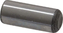 Value Collection - 5/16" Diam x 3/4" Pin Length Grade 8 Alloy Steel Standard Dowel Pin - C 50-58 Hardness, 20,000 Lb Breaking Strength, 1 Beveled & 1 Rounded End - Exact Tool & Supply