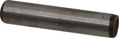 Value Collection - 5/16" Diam x 1-1/2" Pin Length Grade 8 Alloy Steel Standard Dowel Pin - C 50-58 Hardness, 20,000 Lb Breaking Strength, 1 Beveled & 1 Rounded End - Exact Tool & Supply