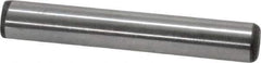 Value Collection - 5/16" Diam x 2" Pin Length Grade 8 Alloy Steel Standard Dowel Pin - C 50-58 Hardness, 20,000 Lb Breaking Strength, 1 Beveled & 1 Rounded End - Exact Tool & Supply