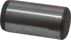 Value Collection - 3/8" Diam x 3/4" Pin Length Grade 8 Alloy Steel Standard Dowel Pin - C 50-58 Hardness, 28,700 Lb Breaking Strength, 1 Beveled & 1 Rounded End - Exact Tool & Supply