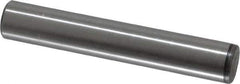 Value Collection - 3/8" Diam x 2-1/4" Pin Length Grade 8 Alloy Steel Standard Dowel Pin - C 50-58 Hardness, 28,700 Lb Breaking Strength, 1 Beveled & 1 Rounded End - Exact Tool & Supply