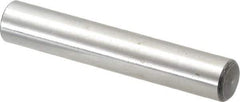 Value Collection - 7/16" Diam x 2-1/2" Pin Length Grade 8 Alloy Steel Standard Dowel Pin - C 50-58 Hardness, 39,100 Lb Breaking Strength, 1 Beveled & 1 Rounded End - Exact Tool & Supply