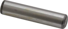 Value Collection - 1/2" Diam x 2-1/4" Pin Length Grade 8 Alloy Steel Standard Dowel Pin - C 50-58 Hardness, 51,000 Lb Breaking Strength, 1 Beveled & 1 Rounded End - Exact Tool & Supply