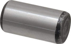 Value Collection - 5/8" Diam x 1-1/4" Pin Length Grade 8 Alloy Steel Standard Dowel Pin - C 50-58 Hardness, 79,800 Lb Breaking Strength, 1 Beveled & 1 Rounded End - Exact Tool & Supply