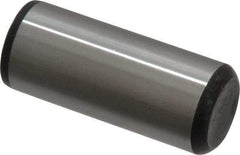 Value Collection - 5/8" Diam x 1-1/2" Pin Length Grade 8 Alloy Steel Standard Dowel Pin - C 50-58 Hardness, 79,800 Lb Breaking Strength, 1 Beveled & 1 Rounded End - Exact Tool & Supply