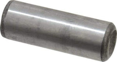 Value Collection - 5/8" Diam x 1-3/4" Pin Length Grade 8 Alloy Steel Standard Dowel Pin - C 50-58 Hardness, 79,800 Lb Breaking Strength, 1 Beveled & 1 Rounded End - Exact Tool & Supply