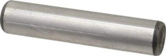 Value Collection - 5/8" Diam x 3" Pin Length Grade 8 Alloy Steel Standard Dowel Pin - C 50-58 Hardness, 79,800 Lb Breaking Strength, 1 Beveled & 1 Rounded End - Exact Tool & Supply