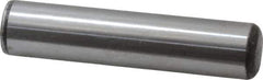 Value Collection - 7/8" Diam x 4" Pin Length Grade 8 Alloy Steel Standard Dowel Pin - C 50-58 Hardness, 156,000 Lb Breaking Strength, 1 Beveled & 1 Rounded End - Exact Tool & Supply