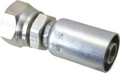 Eaton - 1-5/16-12 SAE Straight Hydraulic Hose Fitting - 3/4" Hose Diam - Exact Tool & Supply