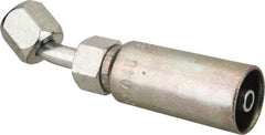 Eaton - 7/16-20 Thread Hydraulic Hose Elbow - 1/4" Hose Diam - Exact Tool & Supply
