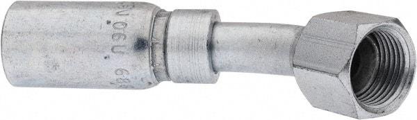Eaton - 3/4-16 Thread Hydraulic Hose Elbow - 3/8" Hose Diam - Exact Tool & Supply
