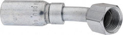 Eaton - 3/4-16 Thread Hydraulic Hose Elbow - 3/8" Hose Diam - Exact Tool & Supply