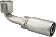 Eaton - 7/8-14 SAE Hydraulic Hose Elbow - 5/8" Hose Diam - Exact Tool & Supply