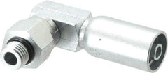 Eaton - 9/16-18 Thread Hydraulic Hose Elbow - 3/8" Hose Diam - Exact Tool & Supply