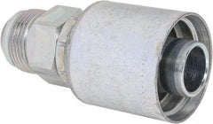 Eaton - 1 - 5/16-12 SAE Straight Hydraulic Hose Fitting - 1" Hose Diam - Exact Tool & Supply