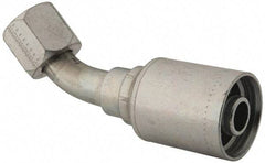 Eaton - 1 - 1/16-12 Thread Hydraulic Hose Elbow - 3/4" Hose Diam - Exact Tool & Supply
