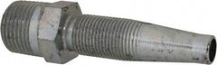 Eaton - 3/8-18 Thread Straight Hydraulic Hose Fitting - 3/8" Hose Diam - Exact Tool & Supply