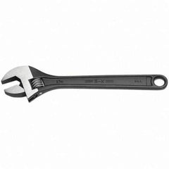 SK - Adjustable Wrench - Black Oxide Finish - Exact Tool & Supply